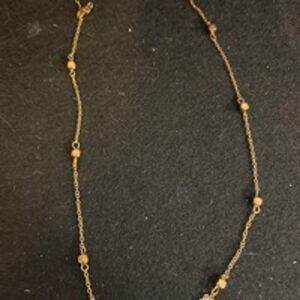 Gold Beaded Necklace